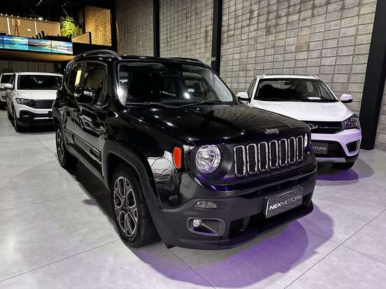 JEEP-RENEGADE-1.8 16V FLEX LONGITUDE 4P AUTOMÁTICO JEEP-RENEGADE-2018