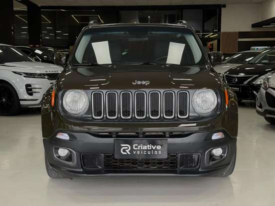 JEEP-RENEGADE-1.8 16V FLEX LONGITUDE 4P AUTOMÁTICO JEEP-RENEGADE-2017