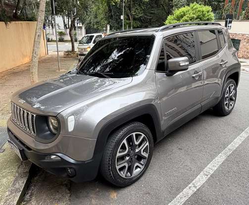 JEEP-RENEGADE-1.8 16V FLEX LONGITUDE 4P AUTOMÁTICO JEEP-RENEGADE-2021