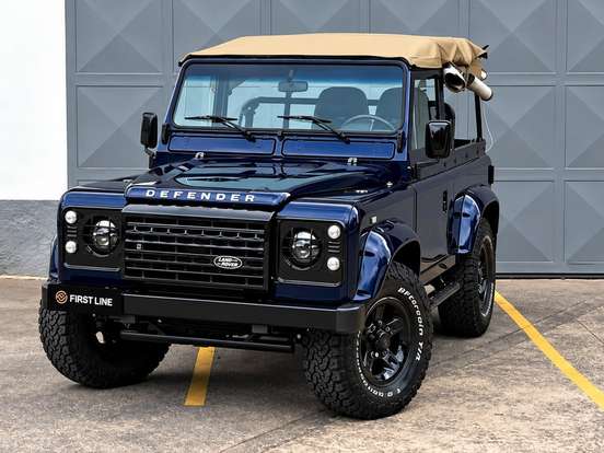 LAND ROVER-DEFENDER-2.5 90 CSW 4X4 TURBO INTERCOOLER DIESEL 2P MANUAL LAND ROVER-DEFENDER-2001