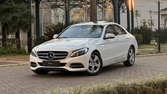 MERCEDES-BENZ-C 180-1.6 CGI AVANTGARDE 16V TURBO GASOLINA 4P AUTOMÁTICO MERCEDES-BENZ-C 180-2015