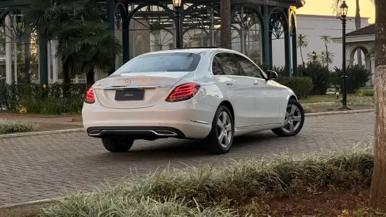 MERCEDES-BENZ-C 180-1.6 CGI AVANTGARDE 16V TURBO GASOLINA 4P AUTOMÁTICO MERCEDES-BENZ-C 180-2015