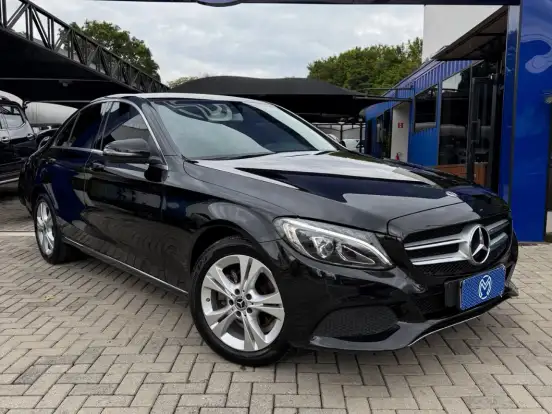 MERCEDES-BENZ-C 180-1.6 CGI AVANTGARDE 16V TURBO GASOLINA 4P AUTOMÁTICO MERCEDES-BENZ-C 180-2017