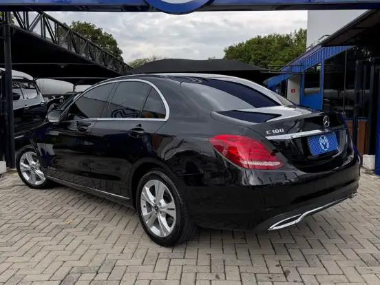 MERCEDES-BENZ-C 180-1.6 CGI AVANTGARDE 16V TURBO GASOLINA 4P AUTOMÁTICO MERCEDES-BENZ-C 180-2017