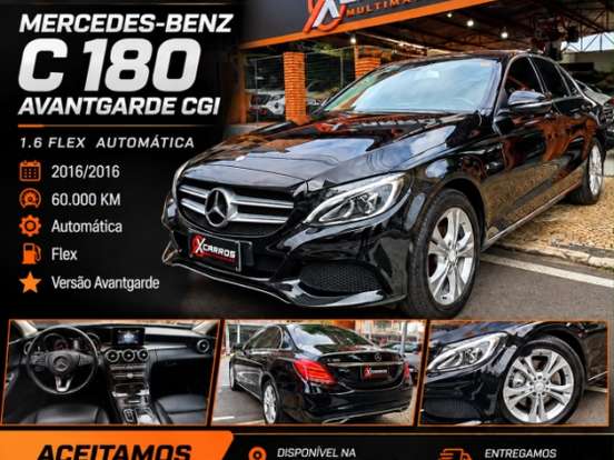 MERCEDES-BENZ-C 180-1.6 CGI FLEX AVANTGARDE 7G-TRONIC MERCEDES-BENZ-C 180-2016