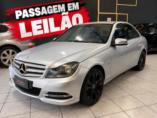 MERCEDES-BENZ-C 200-1.8 CGI AVANTGARDE 16V GASOLINA 4P AUTOMÁTICO MERCEDES-BENZ-C 200-2012