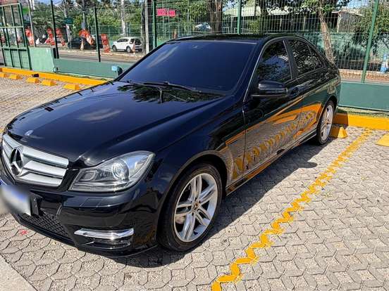 MERCEDES-BENZ-C 200-1.8 CGI TURBO SPORT 16V GASOLINA 4P AUTOMÁTICO MERCEDES-BENZ-C 200-2014