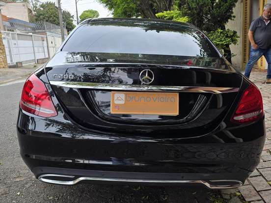 MERCEDES-BENZ-C 200-2.0 CGI AVANTGARDE 16V GASOLINA 4P AUTOMÁTICO MERCEDES-BENZ-C 200-2015