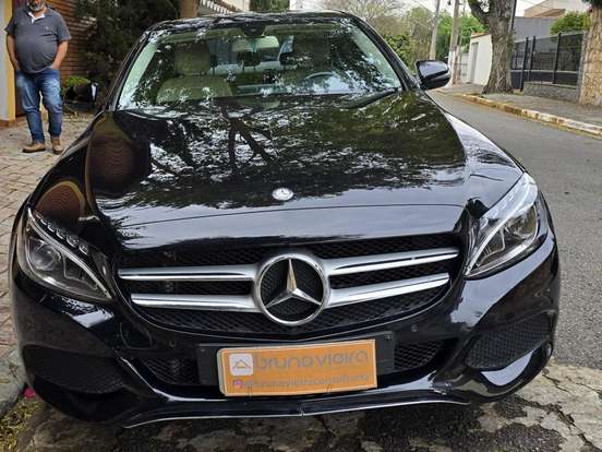 MERCEDES-BENZ-C 200-2.0 CGI AVANTGARDE 16V GASOLINA 4P AUTOMÁTICO MERCEDES-BENZ-C 200-2015
