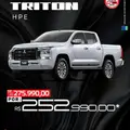 MITSUBISHI TRITON 2.4 BITURBO DIESEL CD HPE 4X4 AUTOMÁTICO MITSUBISHI TRITON 2.4 BITURBO DIESEL CD HPE 4X4 AUTOMÁTICO