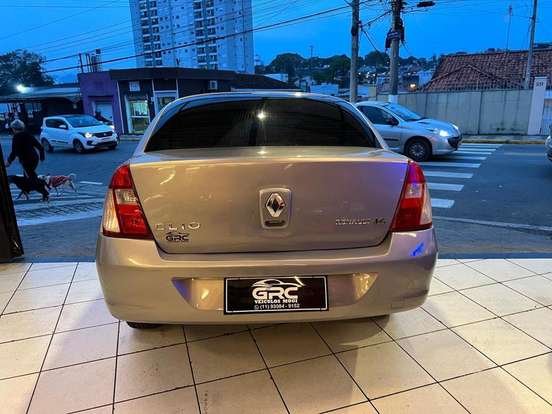 RENAULT-CLIO-1.6 EXPRESSION SEDAN 16V FLEX 4P MANUAL RENAULT-CLIO-2008