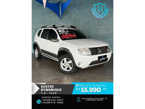 RENAULT DUSTER 1.6 DYNAMIQUE 4X2 16V FLEX 4P MANUAL