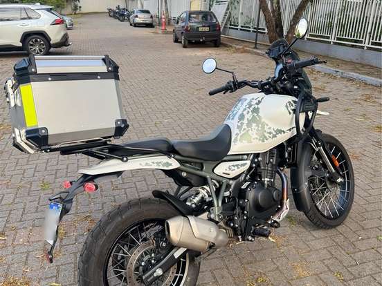 ROYAL ENFIELD-HIMALAYAN 450 KAMET WHITE ROYAL ENFIELD-HIMALAYAN 450 KAMET WHITE-2025