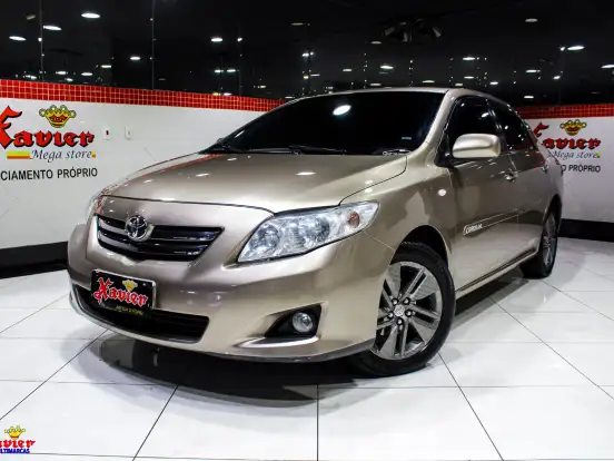 TOYOTA-COROLLA-1.6 XLI 16V GASOLINA 4P AUTOMÁTICO TOYOTA-COROLLA-2009