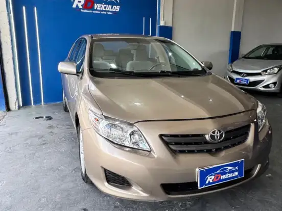 TOYOTA-COROLLA-1.8 GLI 16V FLEX 4P AUTOMÁTICO TOYOTA-COROLLA-2009