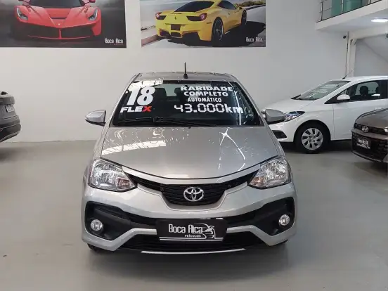 TOYOTA-ETIOS-1.5 XLS 16V FLEX 4P AUTOMÁTICO TOYOTA-ETIOS-2017