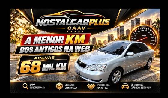 TOYOTA COROLLA 1.8 XEI 16V GASOLINA 4P AUTOMÁTICO