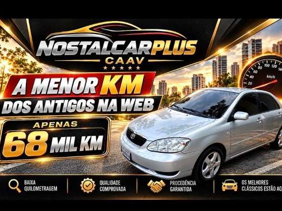 TOYOTA-COROLLA-1.8 XEI 16V GASOLINA 4P AUTOMÁTICO TOYOTA-COROLLA-2005