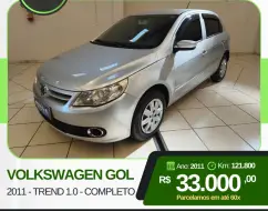 VOLKSWAGEN GOL 1.0 MI TREND 8V FLEX 4P MANUAL VOLKSWAGEN GOL 1.0 MI TREND 8V FLEX 4P MANUAL