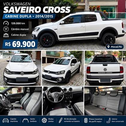 VOLKSWAGEN SAVEIRO 1.6 CROSS CD 16V FLEX 2P MANUAL