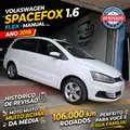 VOLKSWAGEN SPACEFOX 1.6 MSI TRENDLINE 8V FLEX 4P MANUAL VOLKSWAGEN SPACEFOX 1.6 MSI TRENDLINE 8V FLEX 4P MANUAL
