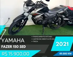 YAMAHA YS 150 FAZER SED YAMAHA YS 150 FAZER SED