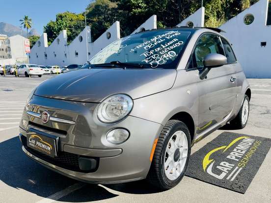 FIAT-500-1.4 CULT 8V FLEX 2P AUTOMATIZADO FIAT-500-2013