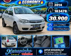 FIAT PALIO 1.0 MPI FIRE ECONOMY 8V FLEX 2P MANUAL FIAT PALIO 1.0 MPI FIRE ECONOMY 8V FLEX 2P MANUAL