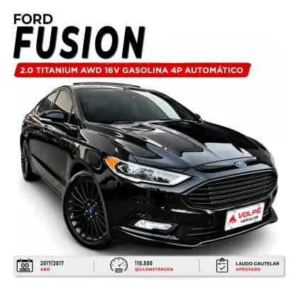FORD FUSION 2.0 TITANIUM AWD 16V GASOLINA 4P AUTOMÁTICO