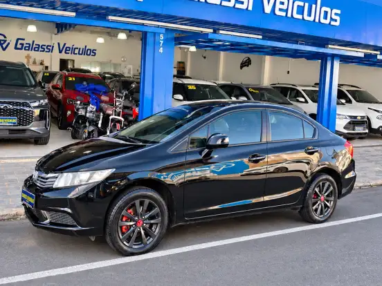 HONDA-CIVIC-1.8 LXS 16V FLEX 4P AUTOMÁTICO HONDA-CIVIC-2014