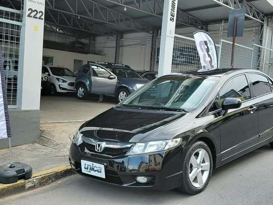 HONDA-CIVIC-1.8 LXS 16V FLEX 4P AUTOMÁTICO HONDA-CIVIC-2009