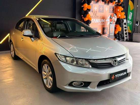 HONDA-CIVIC-1.8 LXS 16V FLEX 4P AUTOMÁTICO HONDA-CIVIC-2013