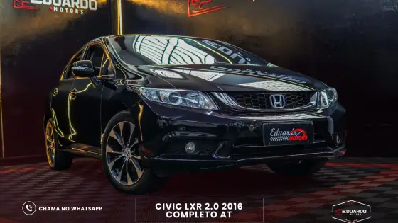 HONDA CIVIC 2.0 LXR 16V FLEX 4P AUTOMÁTICO