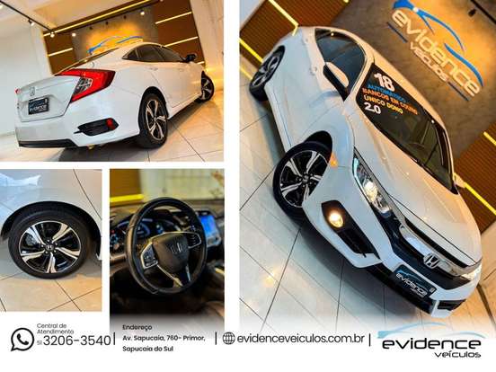 HONDA-CIVIC-2.0 16V FLEXONE EXL 4P CVT HONDA-CIVIC-2018