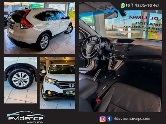 HONDA-CRV-2.0 EXL 4X4 16V GASOLINA 4P AUTOMÁTICO HONDA-CRV-2012