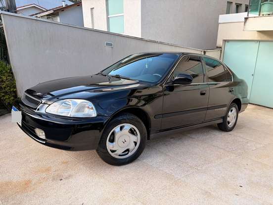HONDA-CIVIC-1.6 EX 16V GASOLINA 4P AUTOMÁTICO HONDA-CIVIC-1997