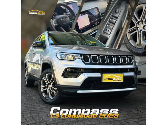 JEEP COMPASS 1.3 T270 TURBO FLEX LONGITUDE AT6