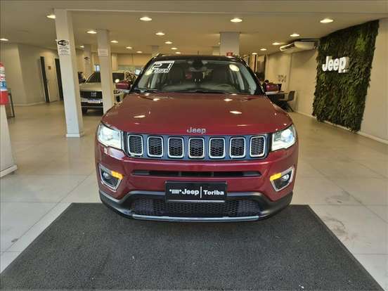 JEEP-COMPASS-2.0 16V FLEX LIMITED AUTOMÁTICO JEEP-COMPASS-2021
