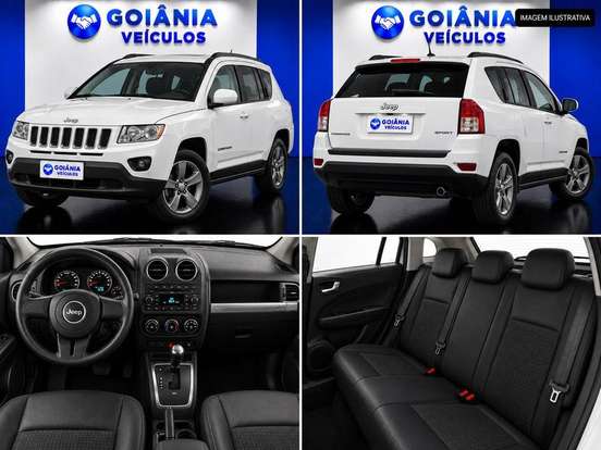 JEEP-COMPASS-2.0 SPORT 4X2 16V GASOLINA 4P AUTOMÁTICO JEEP-COMPASS-2013
