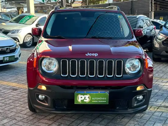 JEEP-RENEGADE-1.8 16V FLEX LONGITUDE 4P AUTOMÁTICO JEEP-RENEGADE-2016