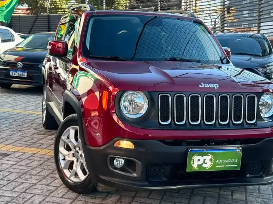 JEEP-RENEGADE-1.8 16V FLEX LONGITUDE 4P AUTOMÁTICO JEEP-RENEGADE-2016