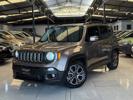 JEEP-RENEGADE-1.8 16V FLEX LONGITUDE 4P AUTOMÁTICO JEEP-RENEGADE-2018