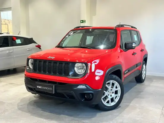 JEEP-RENEGADE-1.8 16V FLEX SPORT 4P AUTOMÁTICO JEEP-RENEGADE-2019