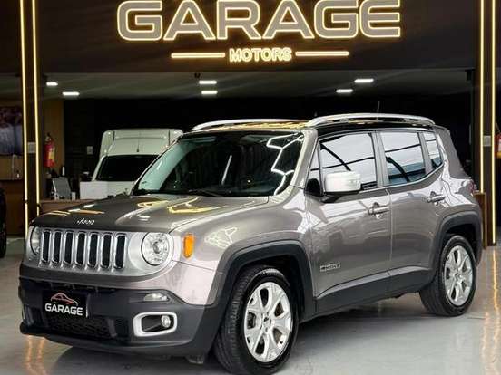 JEEP-RENEGADE-1.8 16V FLEX LIMITED 4P AUTOMÁTICO JEEP-RENEGADE-2018