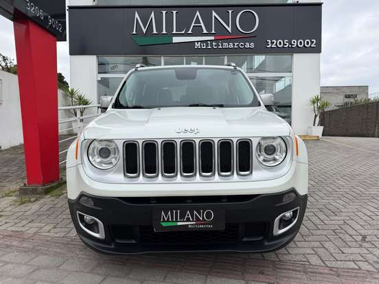 JEEP-RENEGADE-1.8 16V FLEX LIMITED 4P AUTOMÁTICO JEEP-RENEGADE-2018