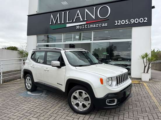 JEEP-RENEGADE-1.8 16V FLEX LIMITED 4P AUTOMÁTICO JEEP-RENEGADE-2018