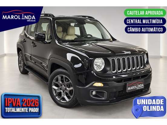 JEEP-RENEGADE-1.8 16V FLEX LONGITUDE 4P AUTOMÁTICO JEEP-RENEGADE-2015