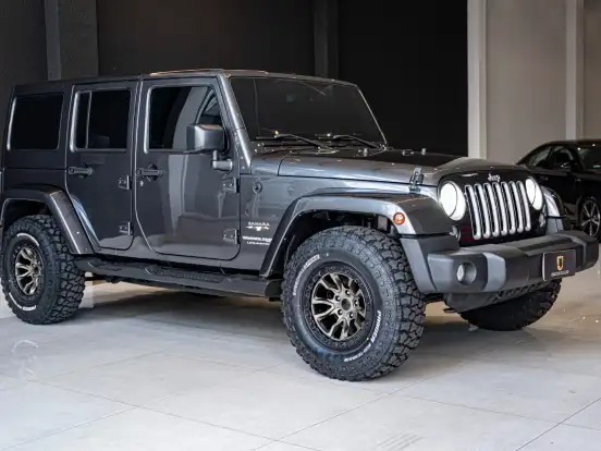 JEEP-WRANGLER-3.6 UNLIMITED SAHARA 4X4 V6 GASOLINA 4P AUTOMÁTICO JEEP-WRANGLER-2018