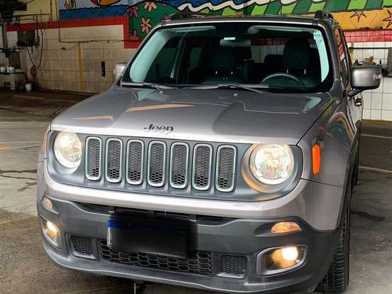 JEEP-RENEGADE-1.8 16V FLEX LONGITUDE 4P AUTOMÁTICO JEEP-RENEGADE-2018
