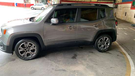 JEEP-RENEGADE-1.8 16V FLEX LONGITUDE 4P AUTOMÁTICO JEEP-RENEGADE-2018